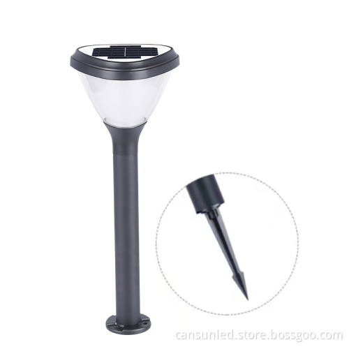 Outdoor Waterproof Solar Pillar Light for Garden and Deck Decoration